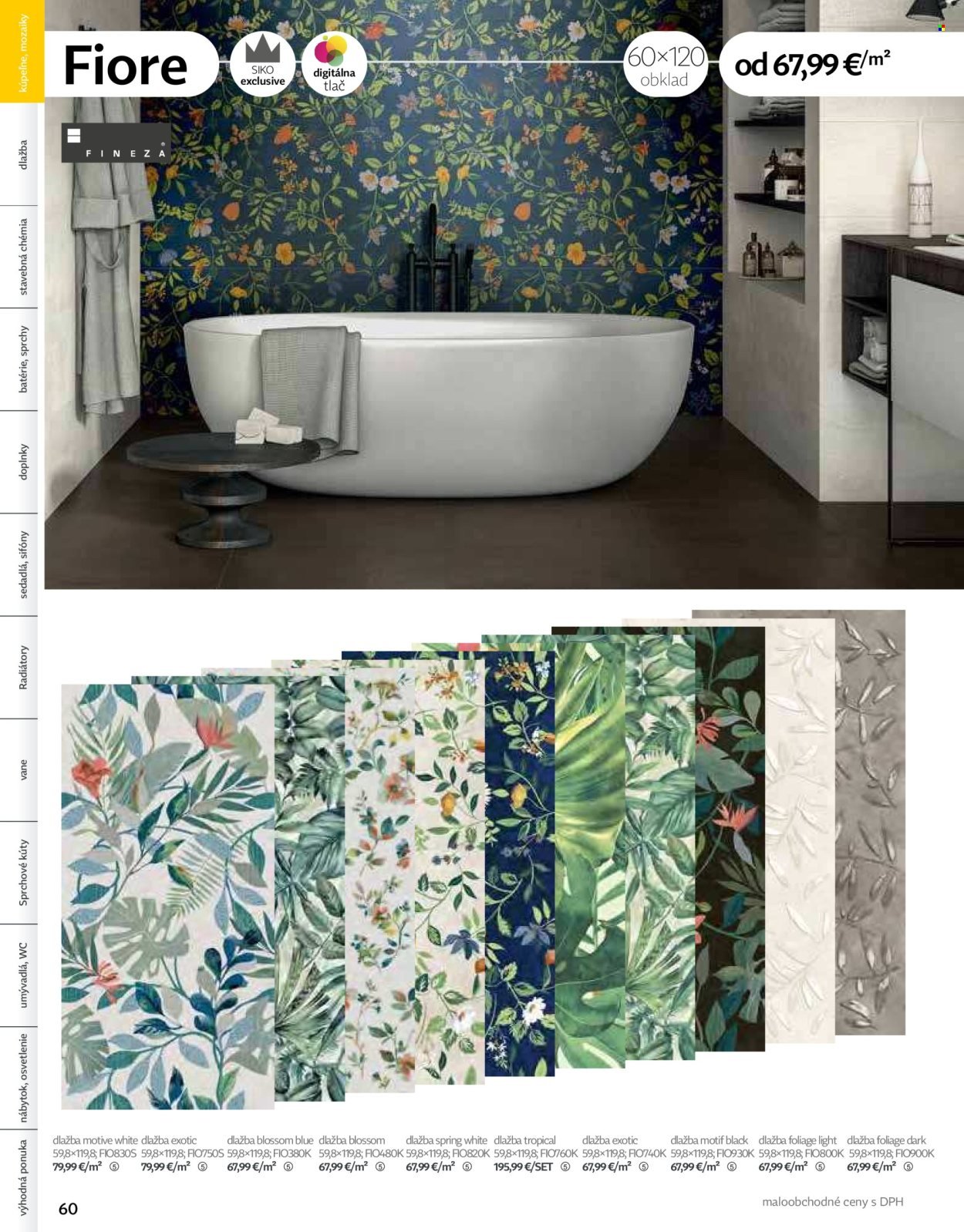 SIKO leták - Kúpeľne 2025/2026 (2025-09-07) | 60