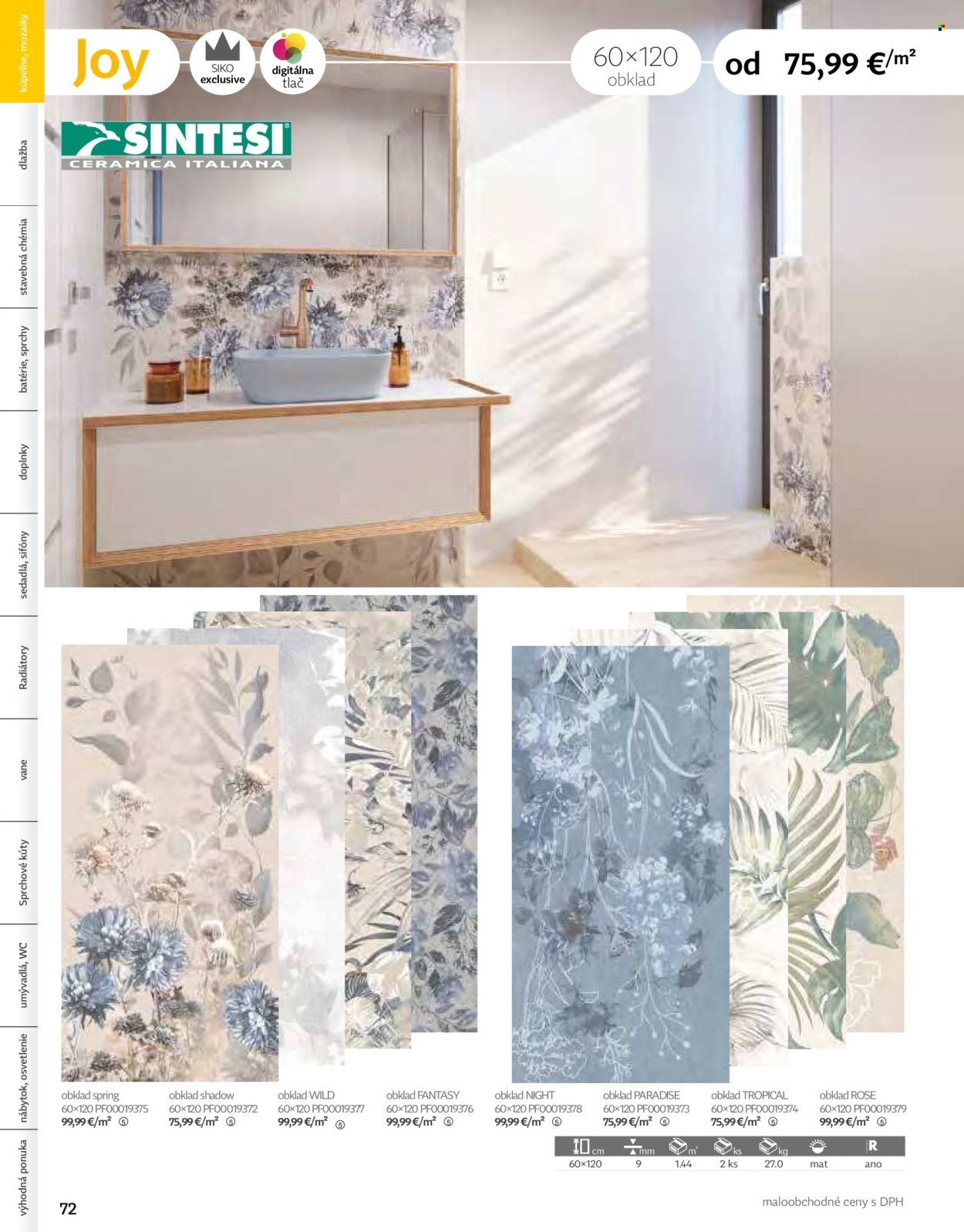 SIKO leták - Kúpeľne 2025/2026 (2025-09-07) | 72