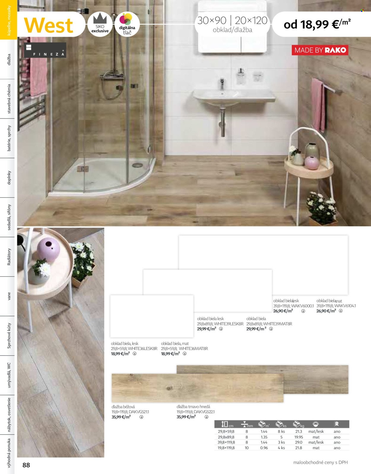 SIKO leták - Kúpeľne 2025/2026 (2025-09-07) | 88