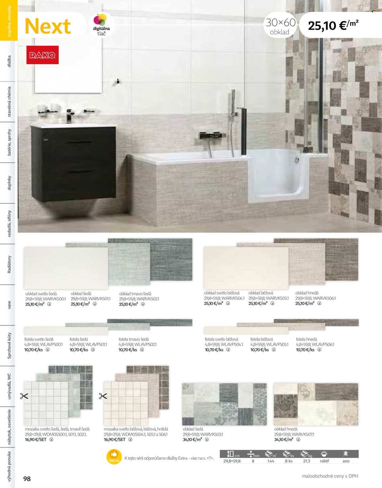 SIKO leták - Kúpeľne 2025/2026 (2025-09-07) | 98