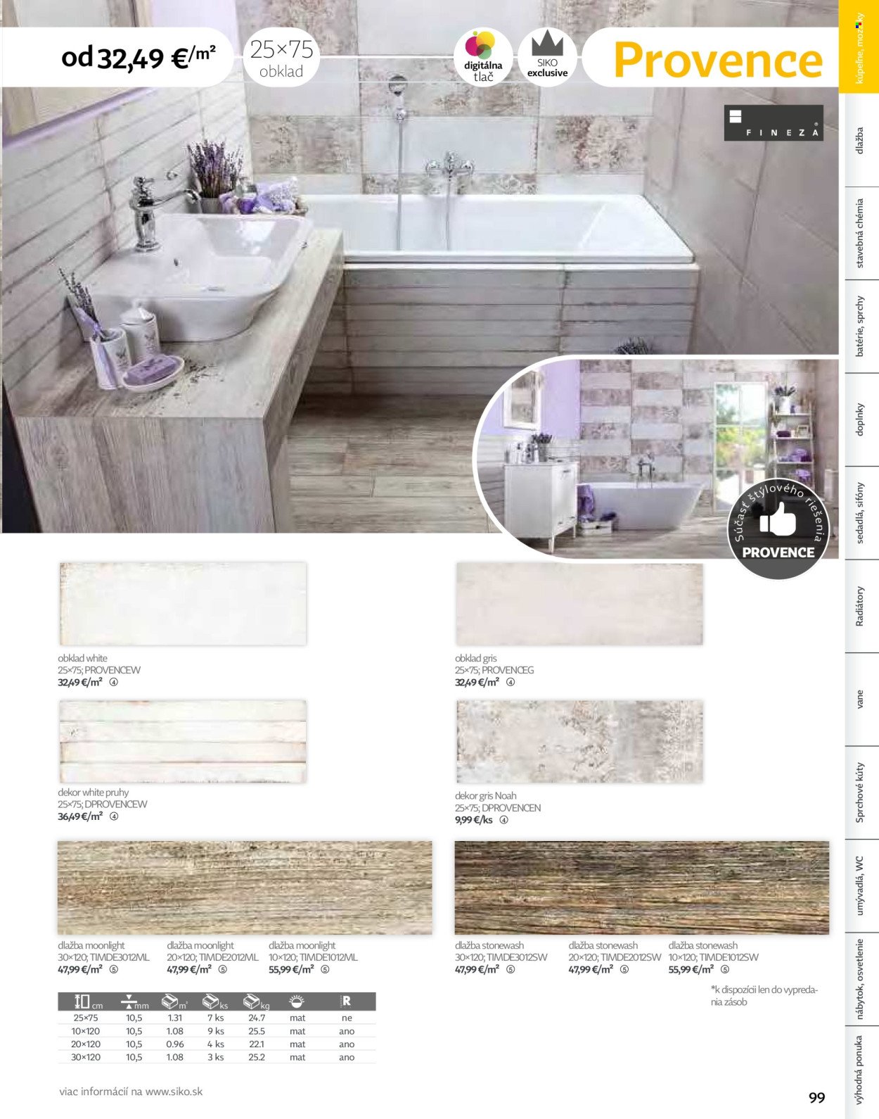 SIKO leták - Kúpeľne 2025/2026 (2025-09-07) | 99