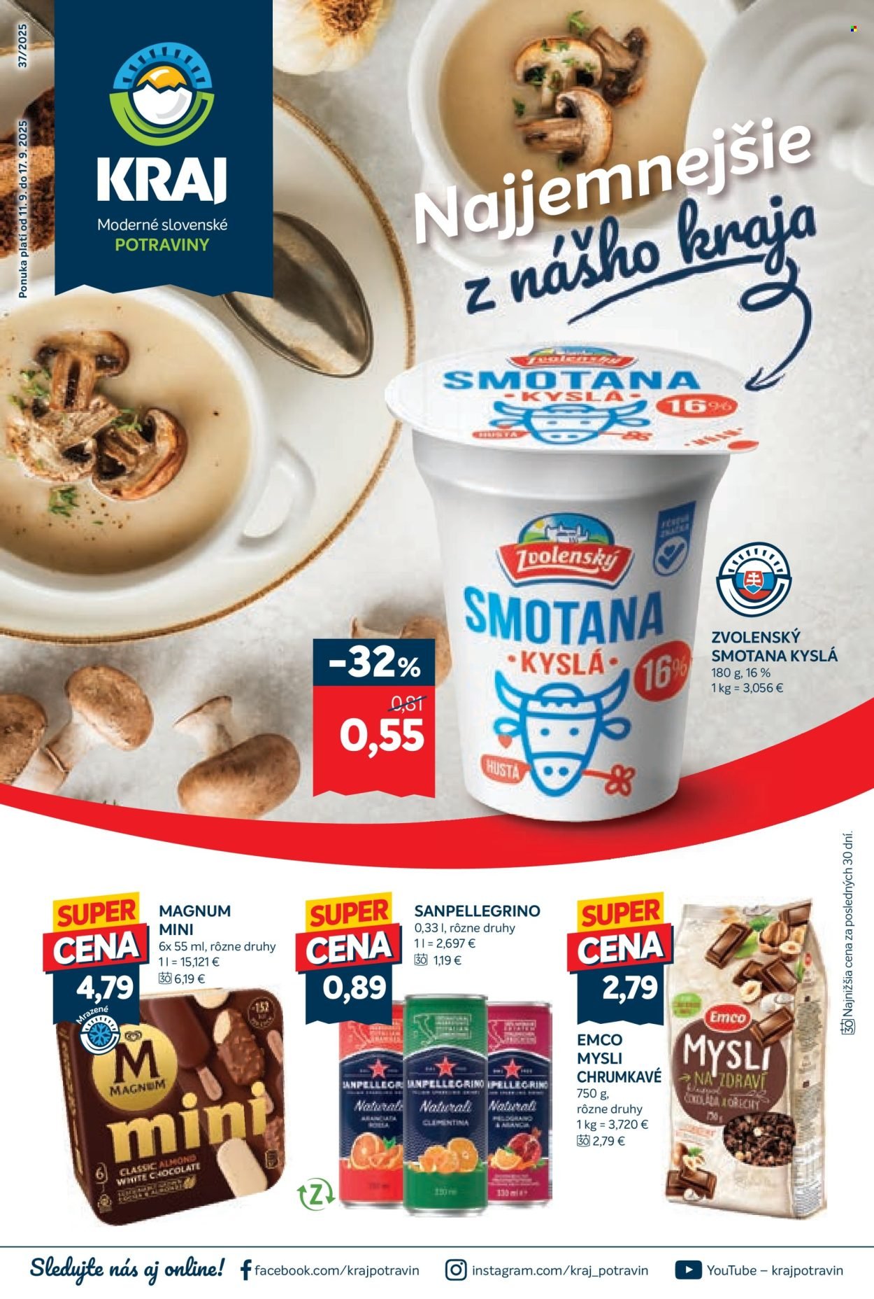 KRAJ leták - Od štvrtka 11.9.2025 (2025-09-11 - 2025-09-17) | 1