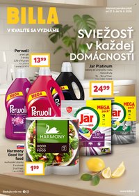BILLA leták - Katalóg Upratovanie