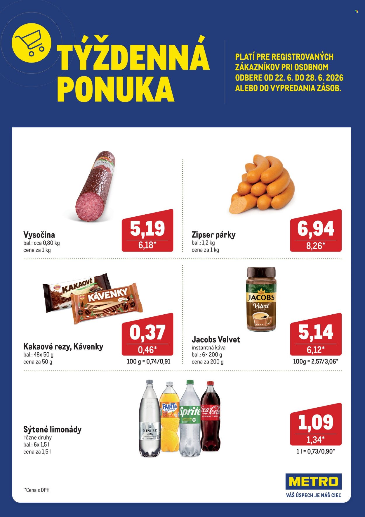 METRO leták - Týždenná ponuka