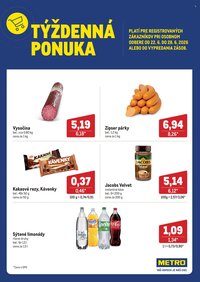 METRO leták - Týždenná ponuka