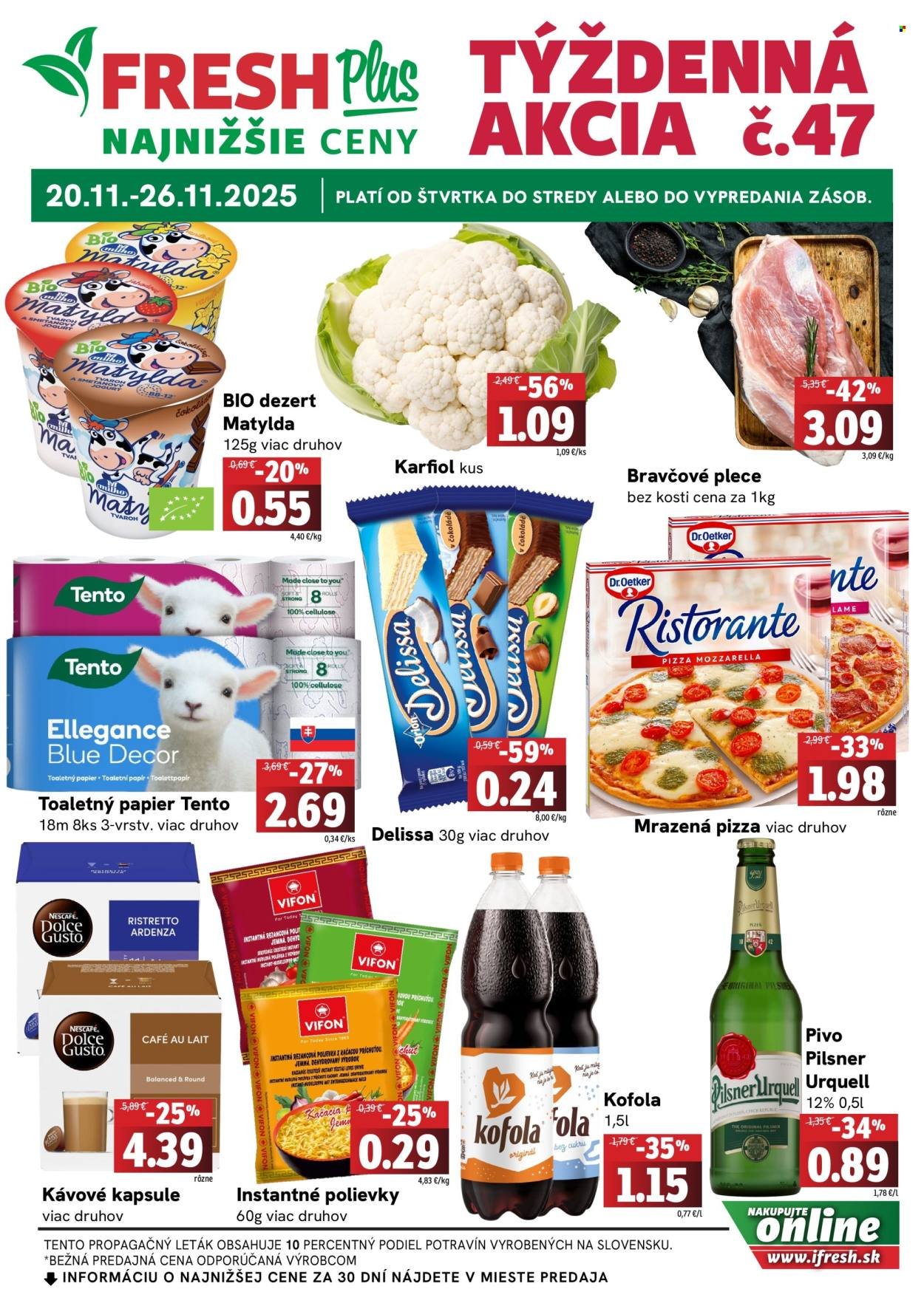 FRESH leták - Týždenná akcia FRESH Plus (2025-11-20 - 2025-11-26) | 1