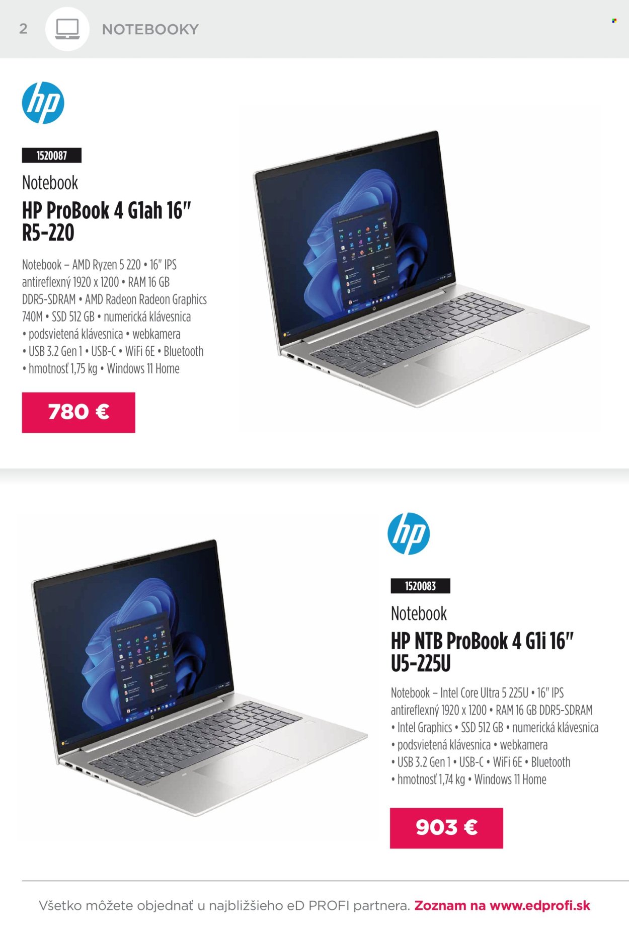 ED PROFI leták - Od pondelka 1.12.2025 (2025-12-01 - 2025-12-31) | 2