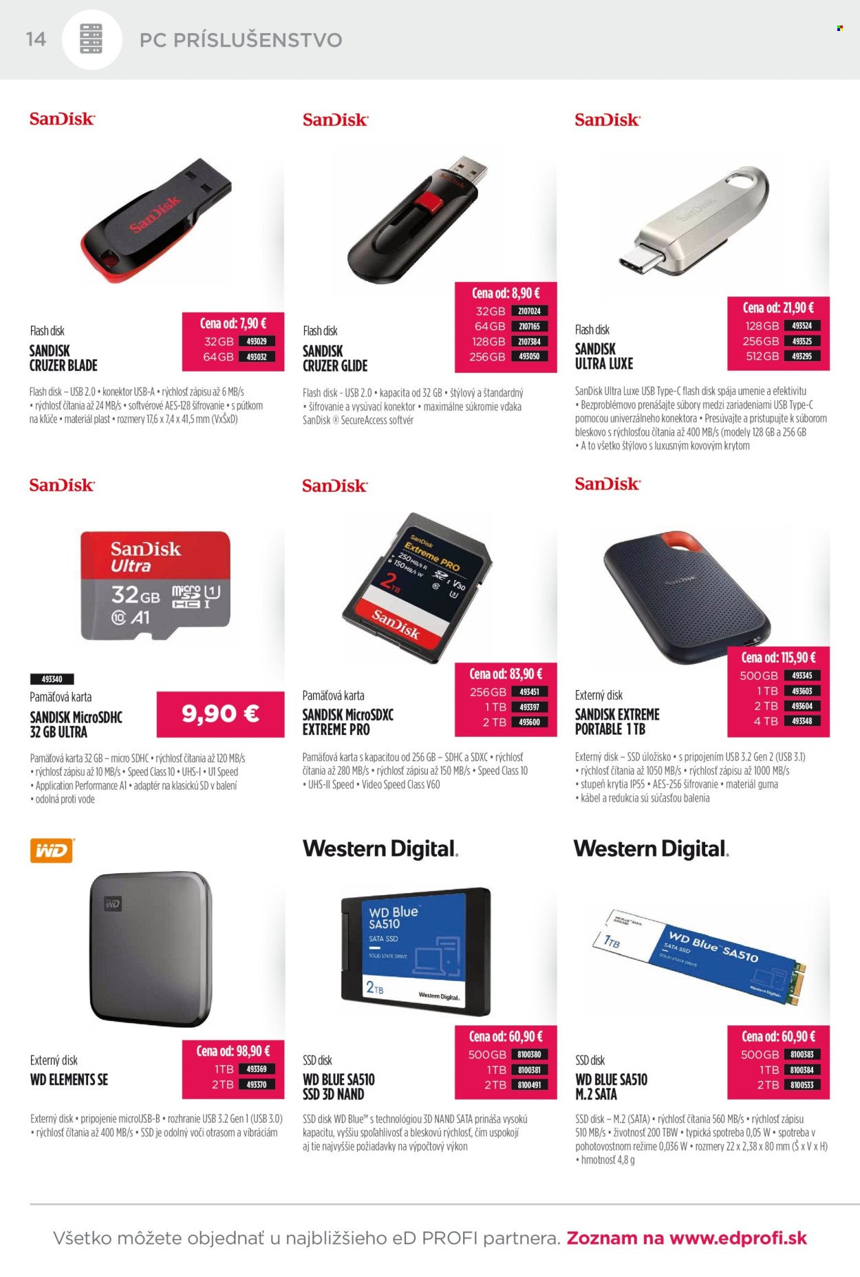 ED PROFI leták - Od pondelka 1.12.2025 (2025-12-01 - 2025-12-31) | 14