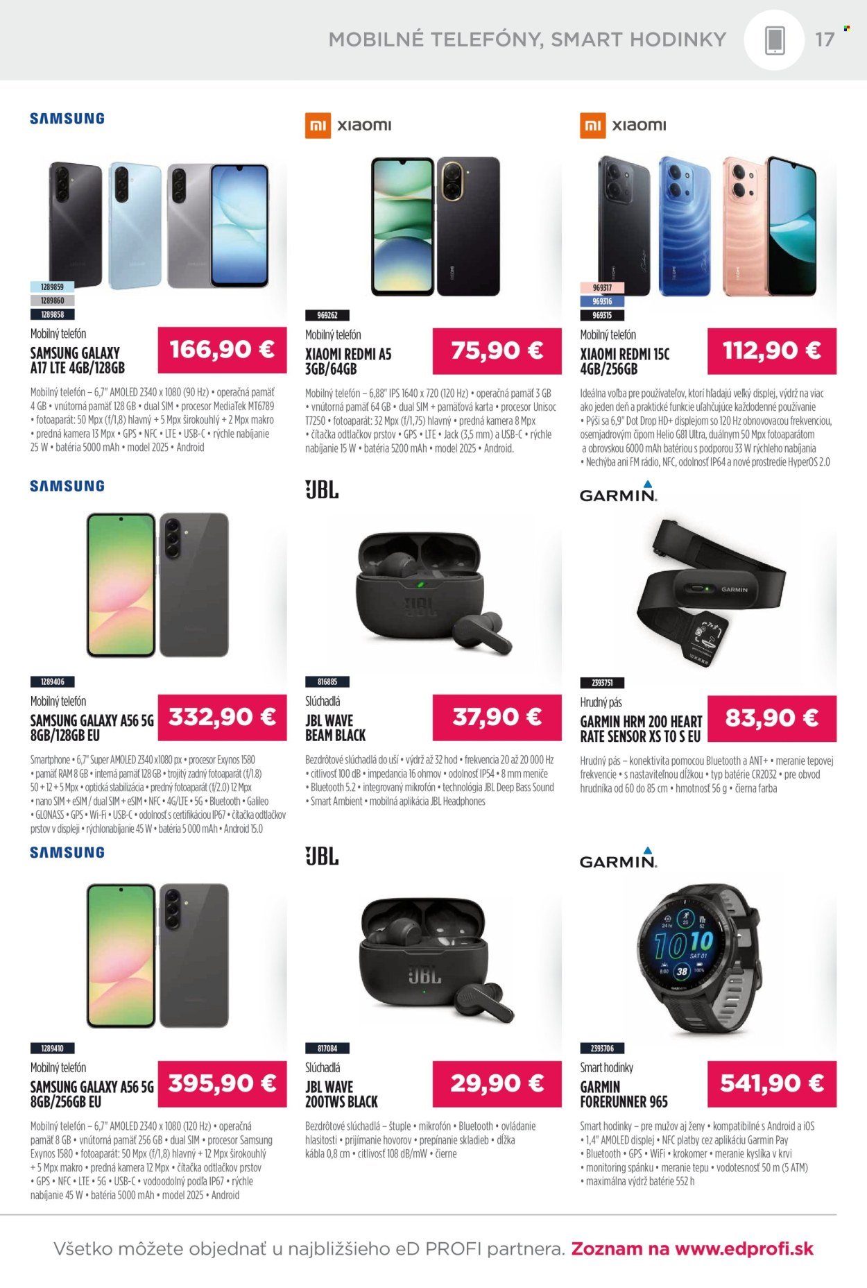 ED PROFI leták - Od pondelka 1.12.2025 (2025-12-01 - 2025-12-31) | 17