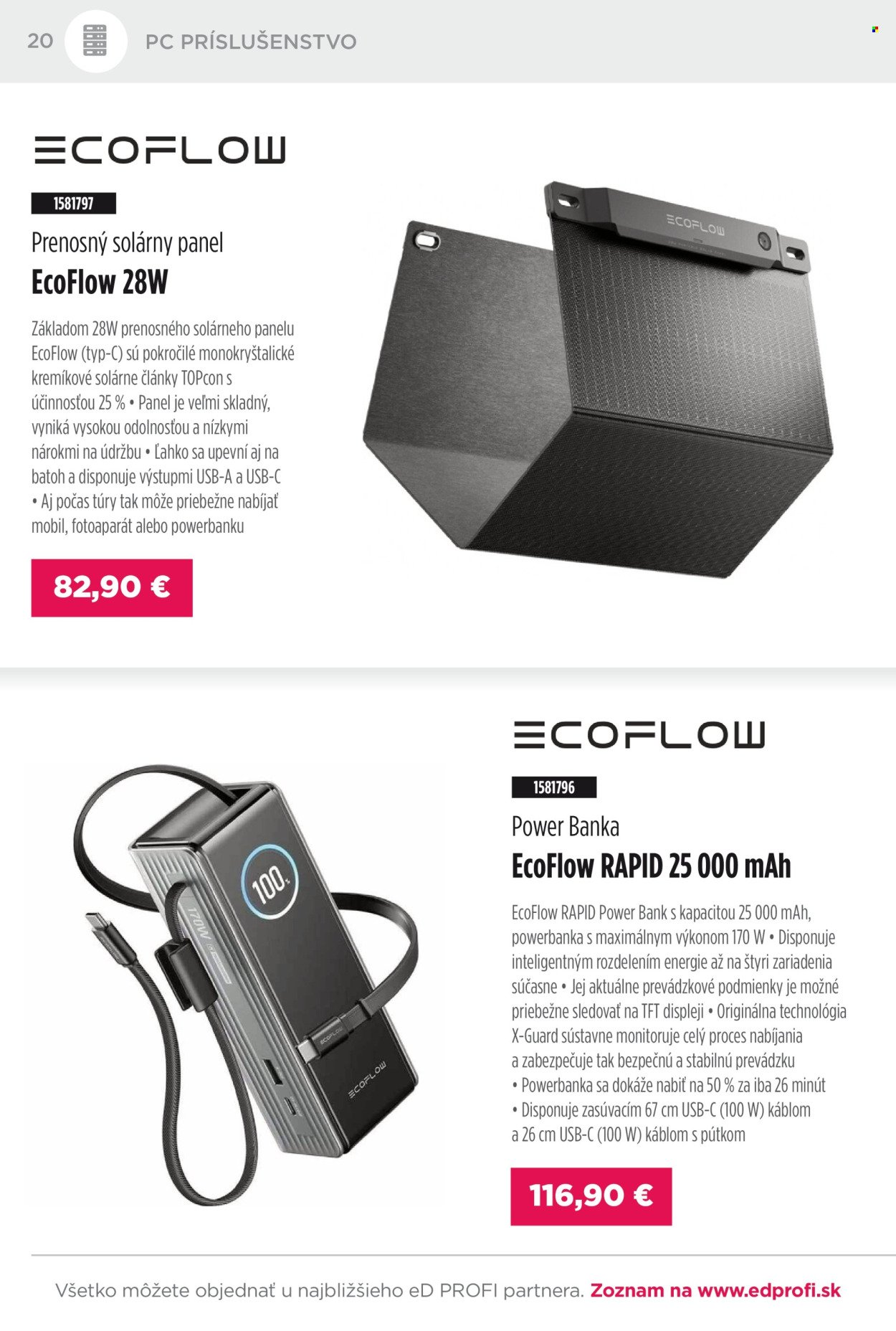 ED PROFI leták - Od pondelka 1.12.2025 (2025-12-01 - 2025-12-31) | 20