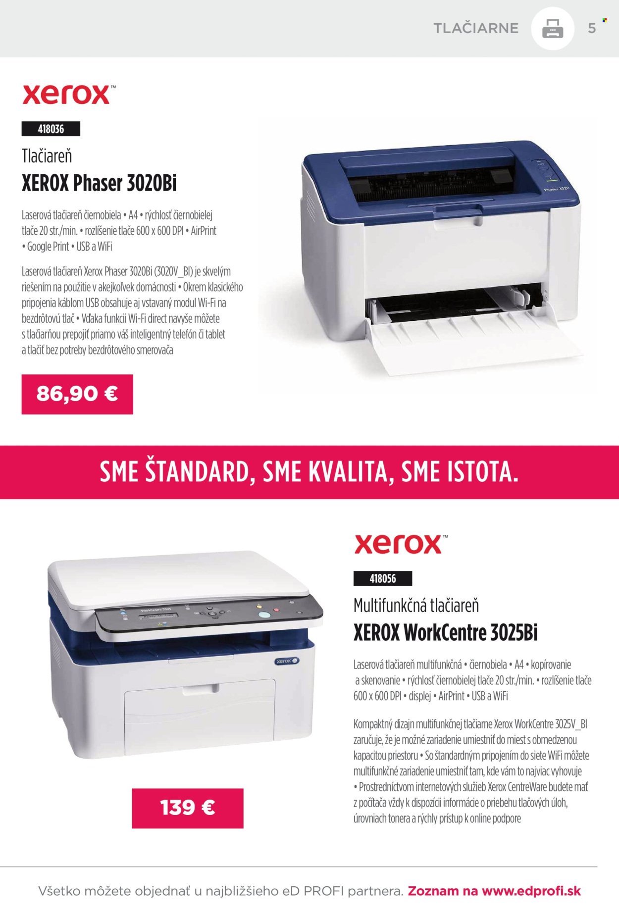 ED PROFI leták - Od pondelka 1.12.2025 (2025-12-01 - 2025-12-31) | 5