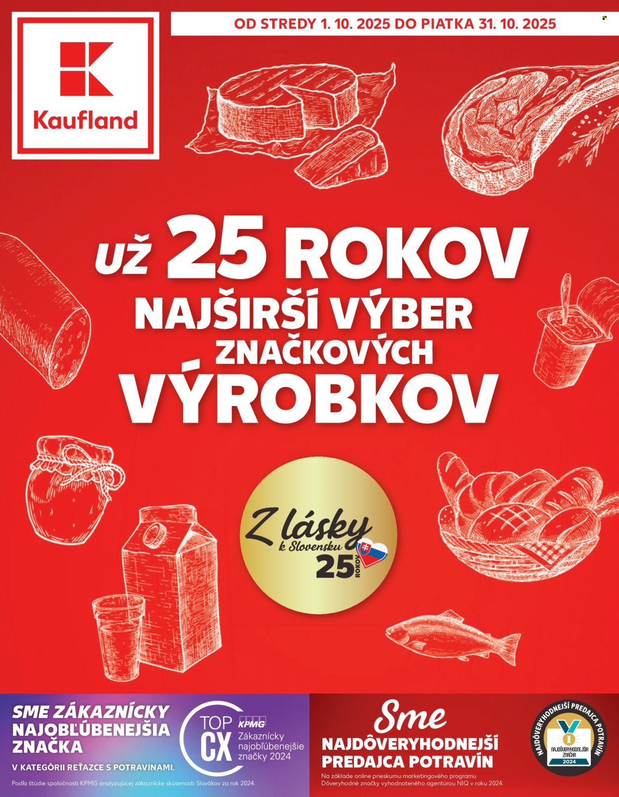 KAUFLAND leták - Od stredy 1.10.2025 (2025-10-01 - 2025-10-31) | 1