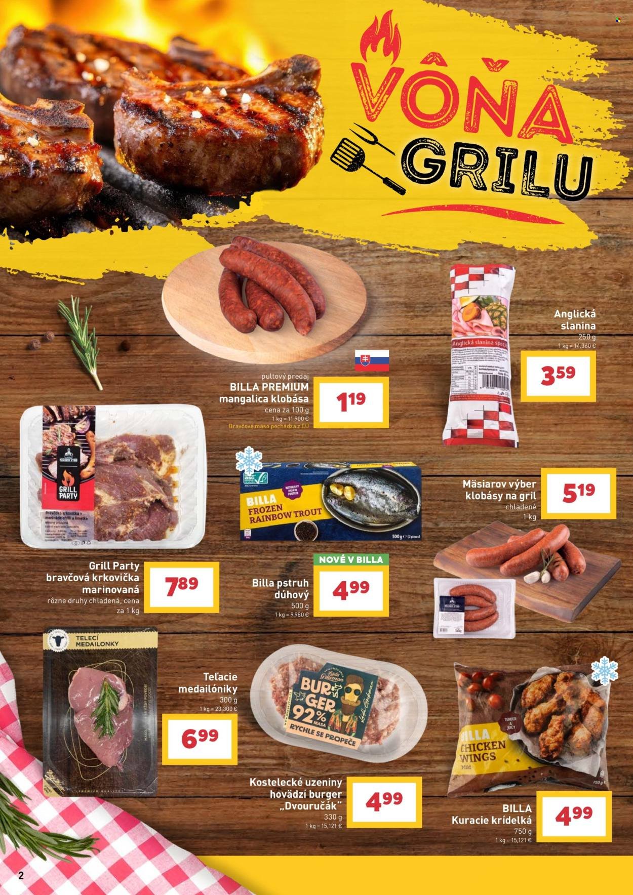 BILLA leták - Katalóg BBQ pohoda
