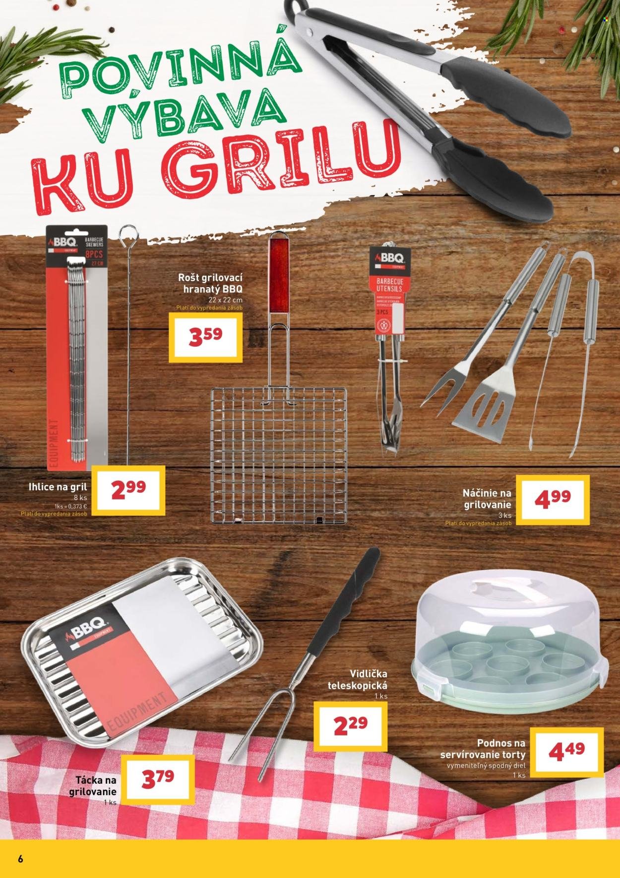 BILLA leták - Katalóg BBQ pohoda