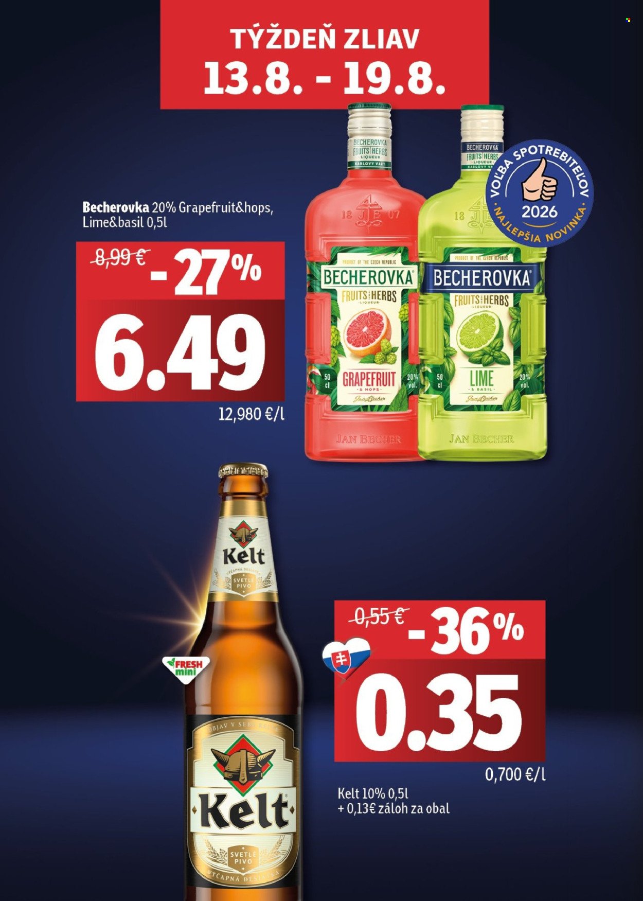 FRESH leták - Stredné a západné Slovensko