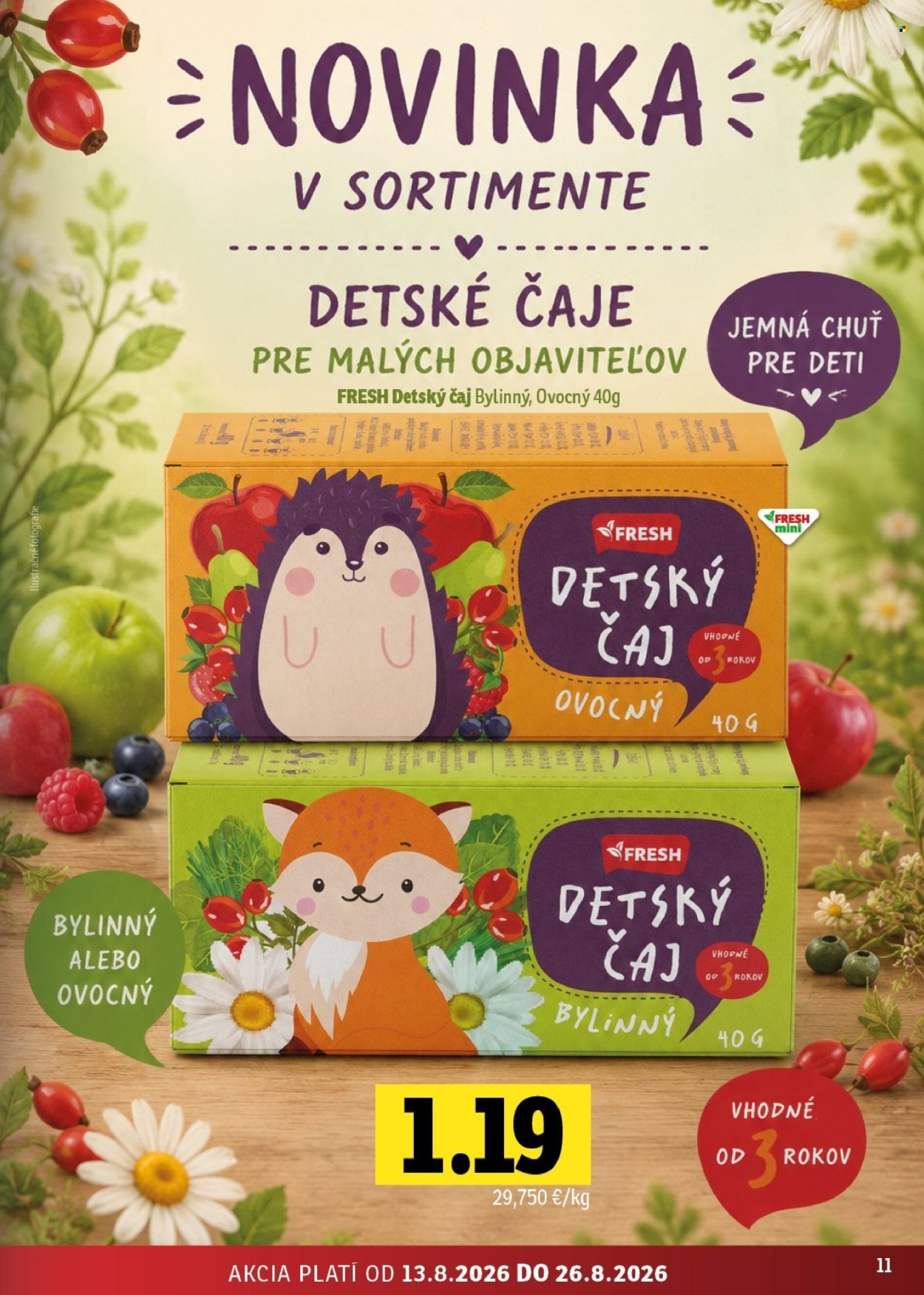 FRESH leták - Stredné a západné Slovensko