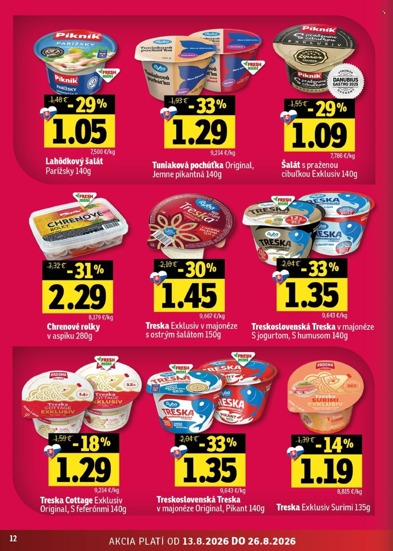 FRESH leták - Stredné a západné Slovensko
