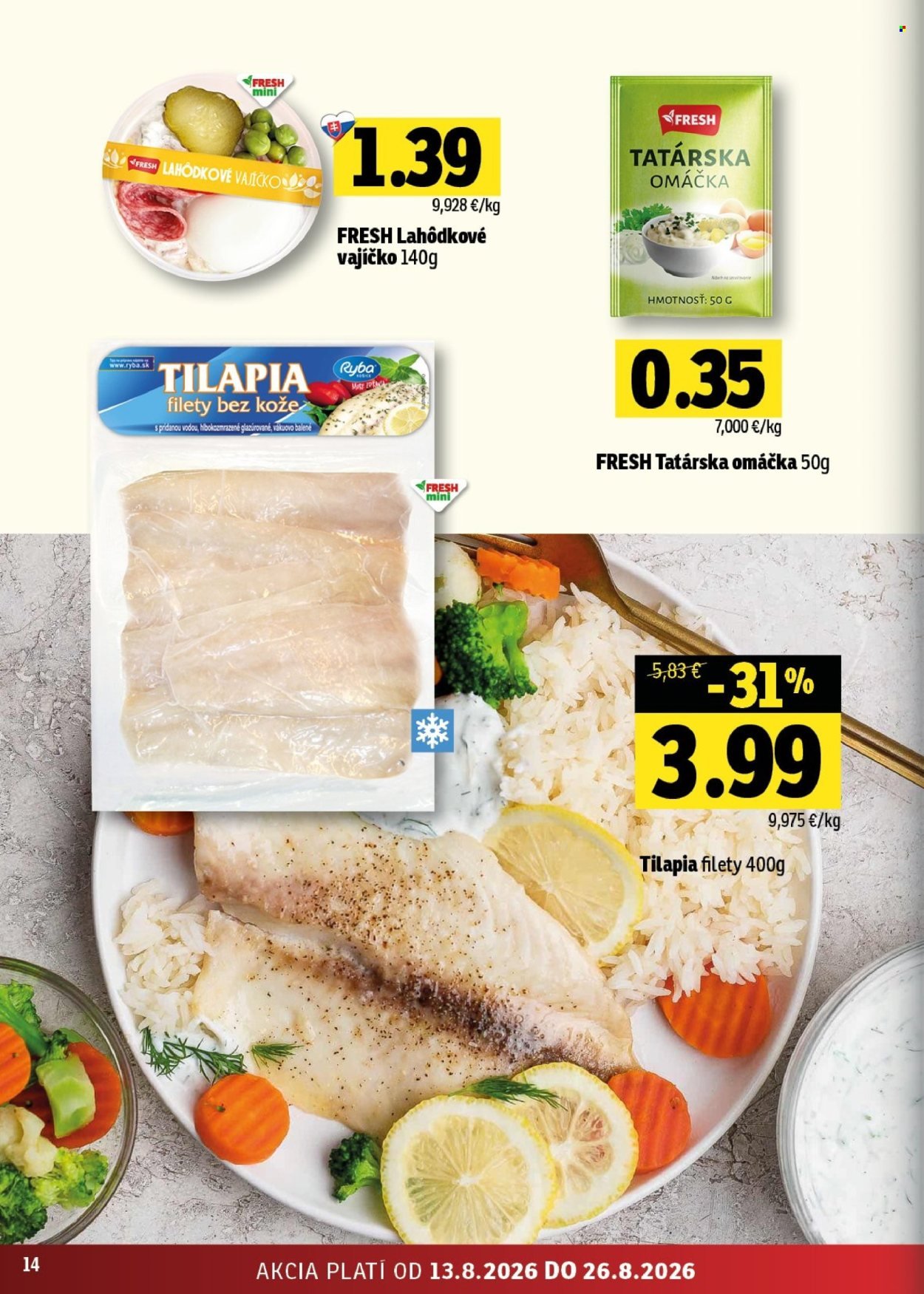 FRESH leták - Stredné a západné Slovensko