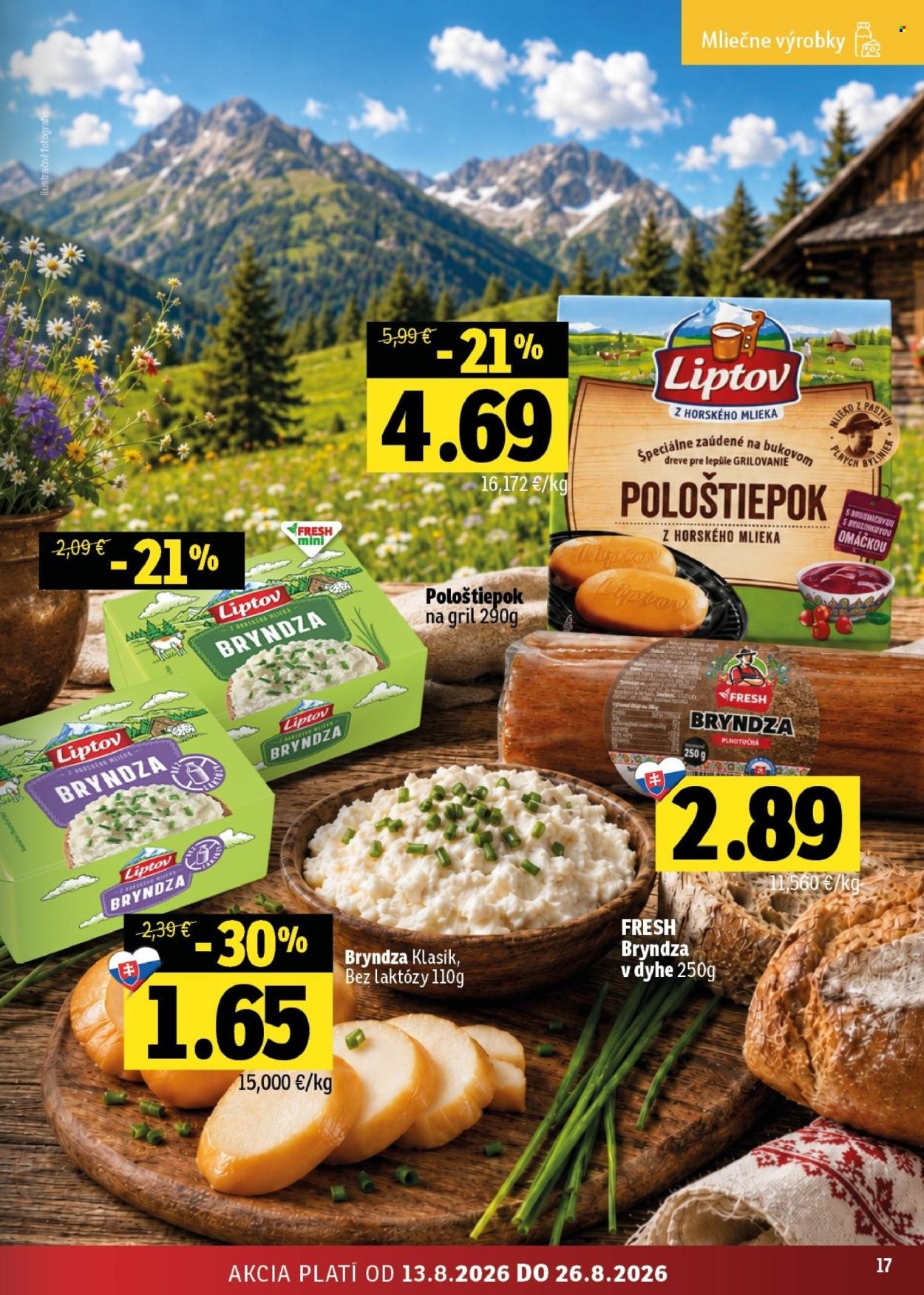 FRESH leták - Stredné a západné Slovensko