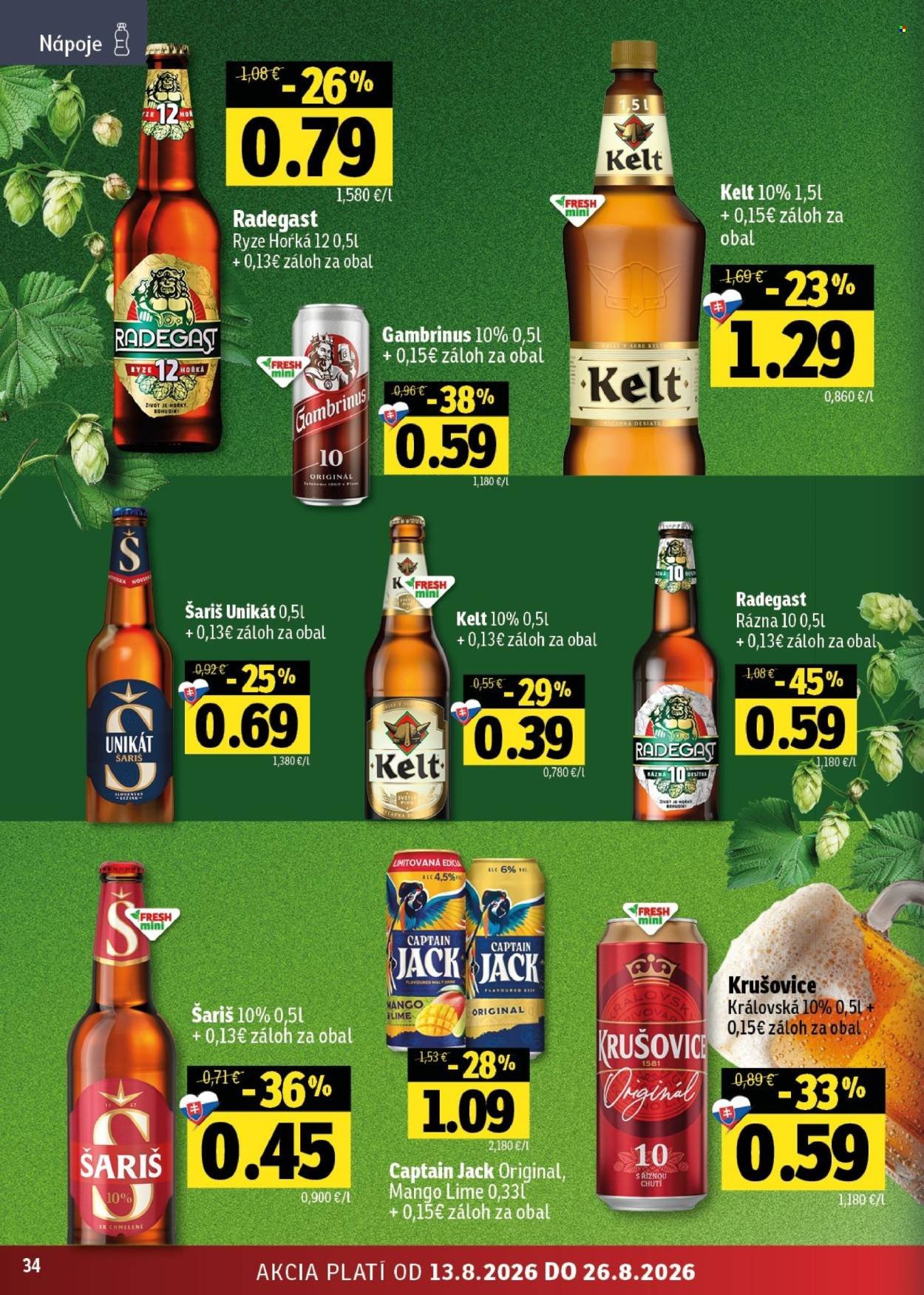 FRESH leták - Stredné a západné Slovensko