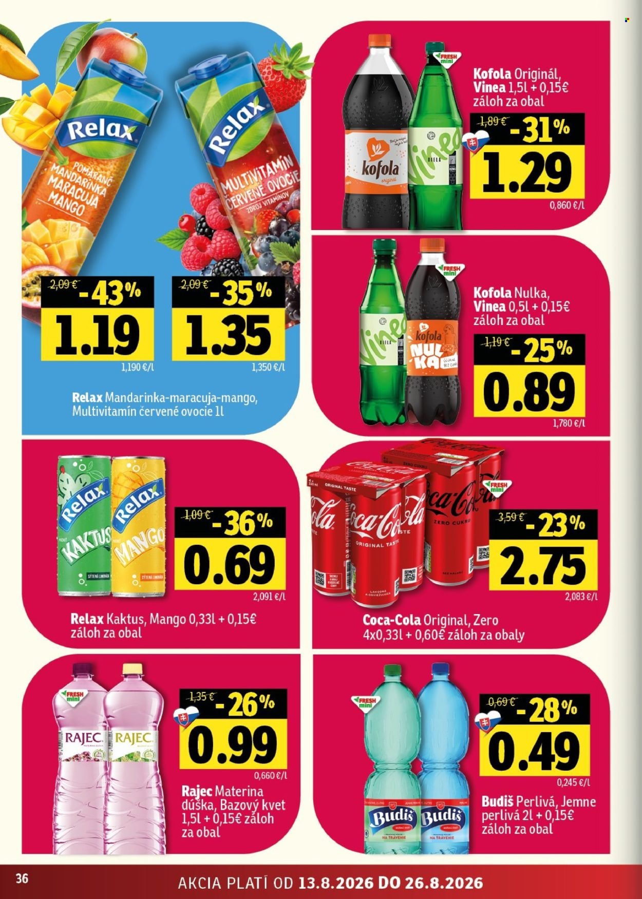 FRESH leták - Stredné a západné Slovensko