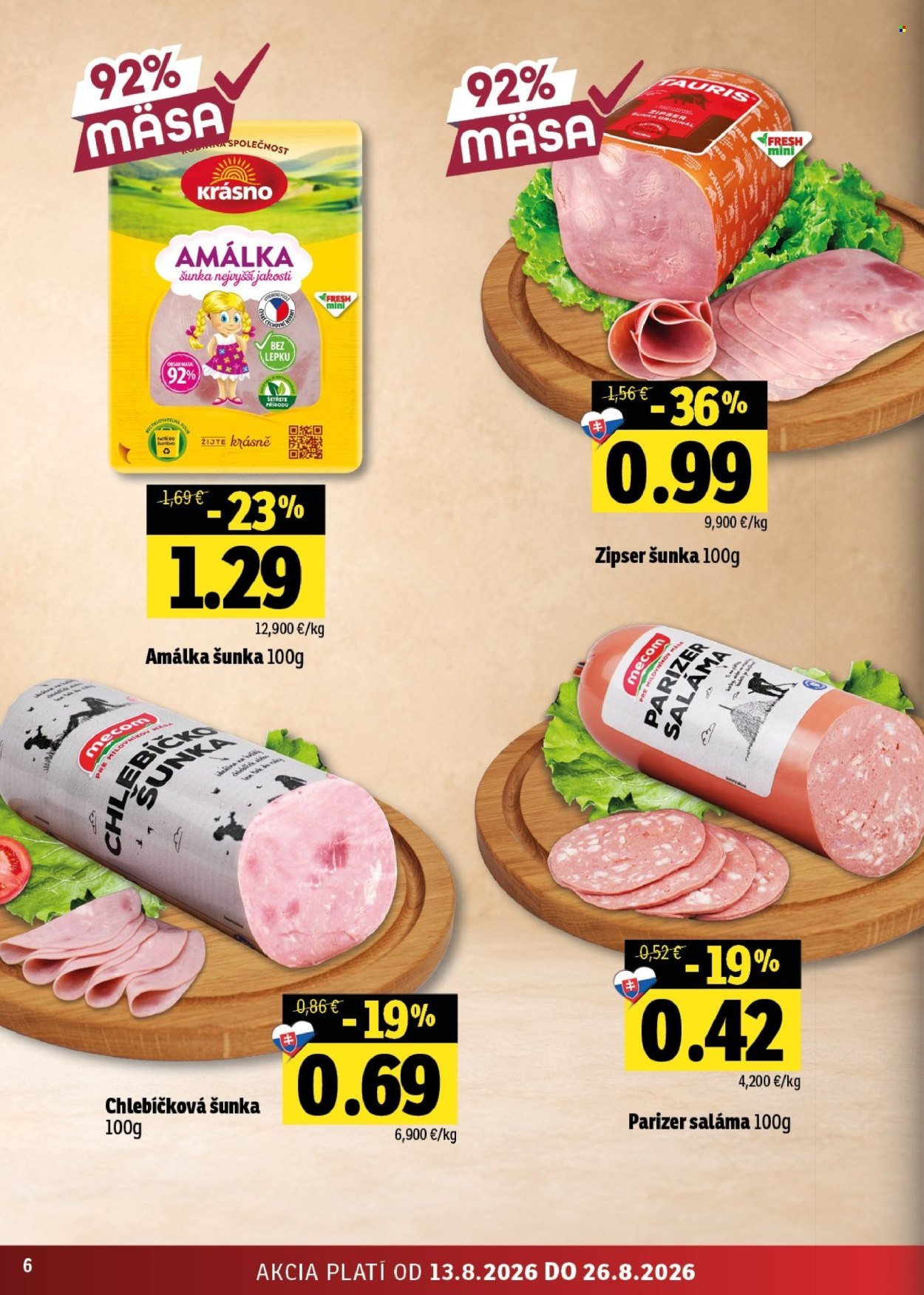 FRESH leták - Stredné a západné Slovensko