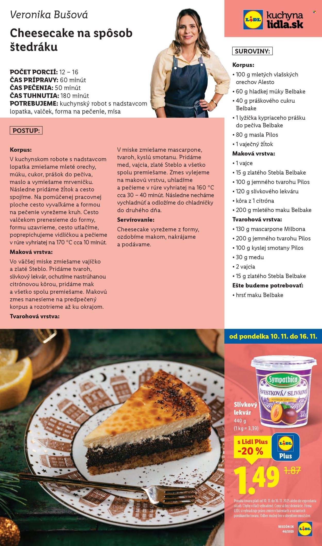 LIDL leták - Od štvrtka 13.11.2025 (2025-11-13 - 2025-11-16) | 107