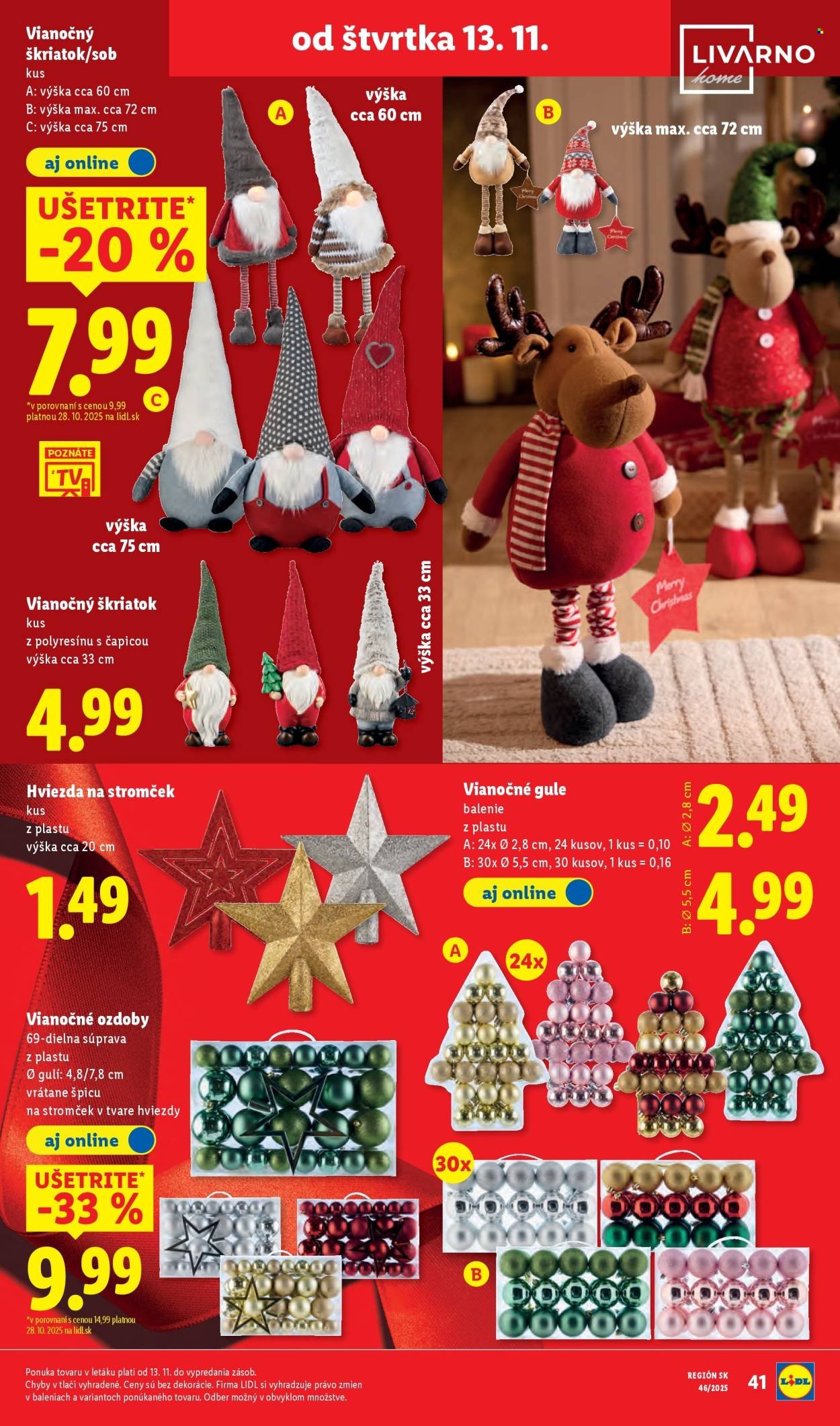 LIDL leták - Od štvrtka 13.11.2025 (2025-11-13 - 2025-11-16) | 37