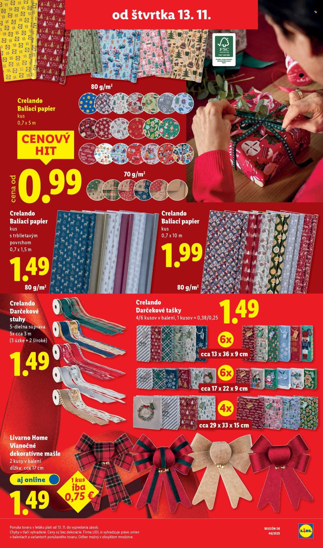 LIDL leták - Od štvrtka 13.11.2025 (2025-11-13 - 2025-11-16) | 44