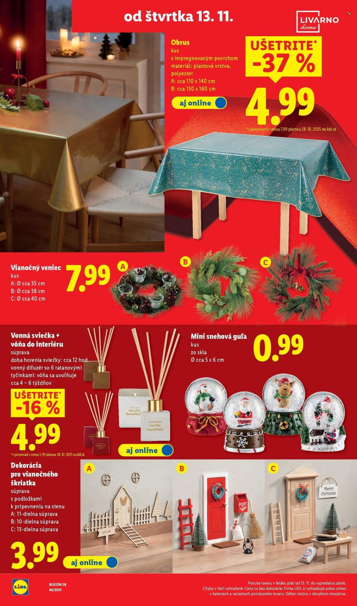 LIDL leták - Od štvrtka 13.11.2025 (2025-11-13 - 2025-11-16) | 45