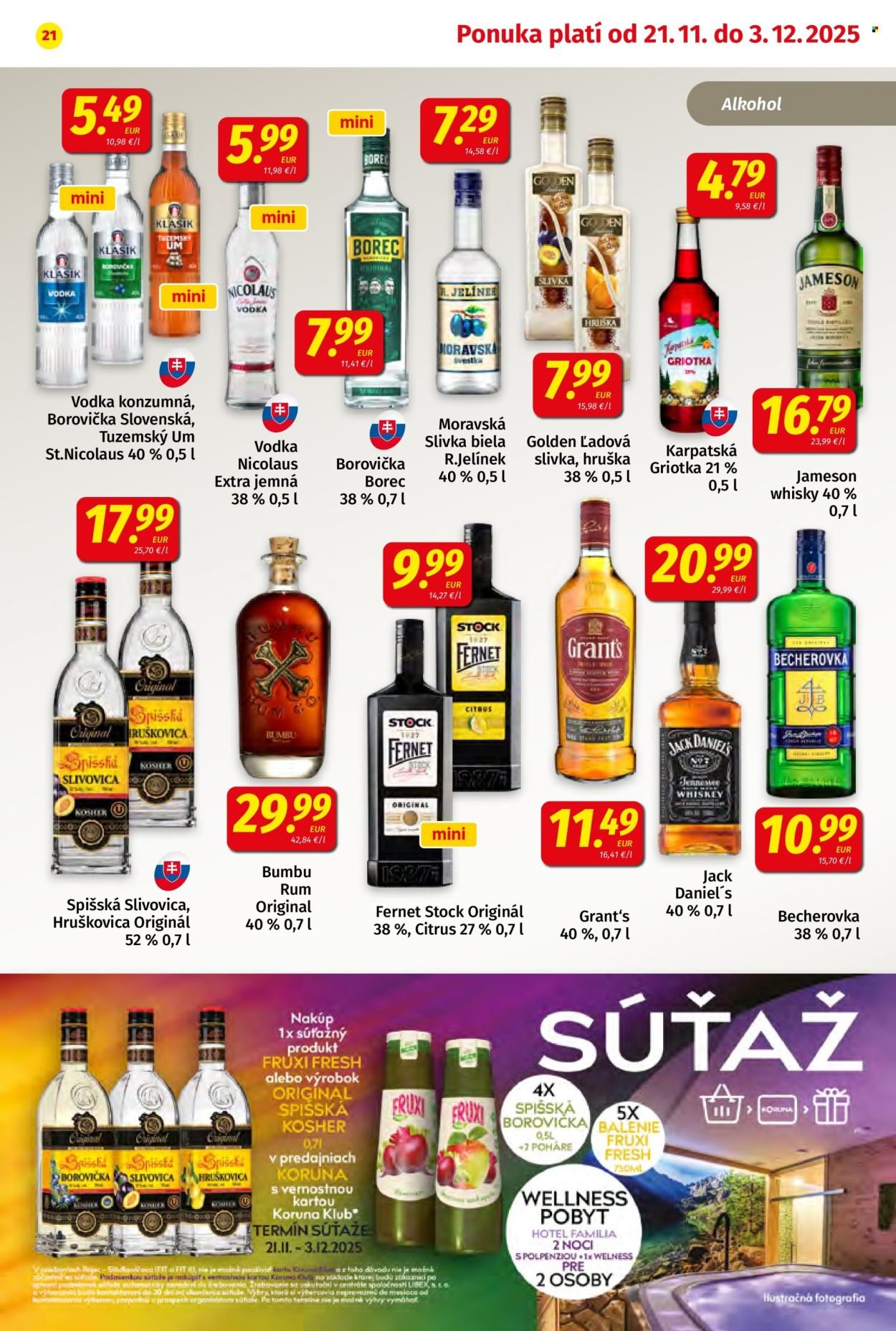 POTRAVINY KORUNA leták - Od piatka 21.11.2025 (2025-11-21 - 2025-12-03) | 21