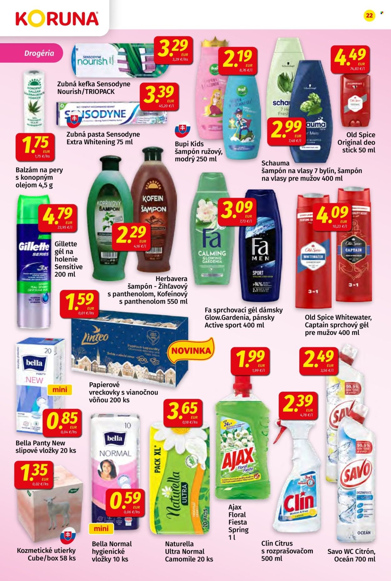 POTRAVINY KORUNA leták - Od piatka 21.11.2025 (2025-11-21 - 2025-12-03) | 22