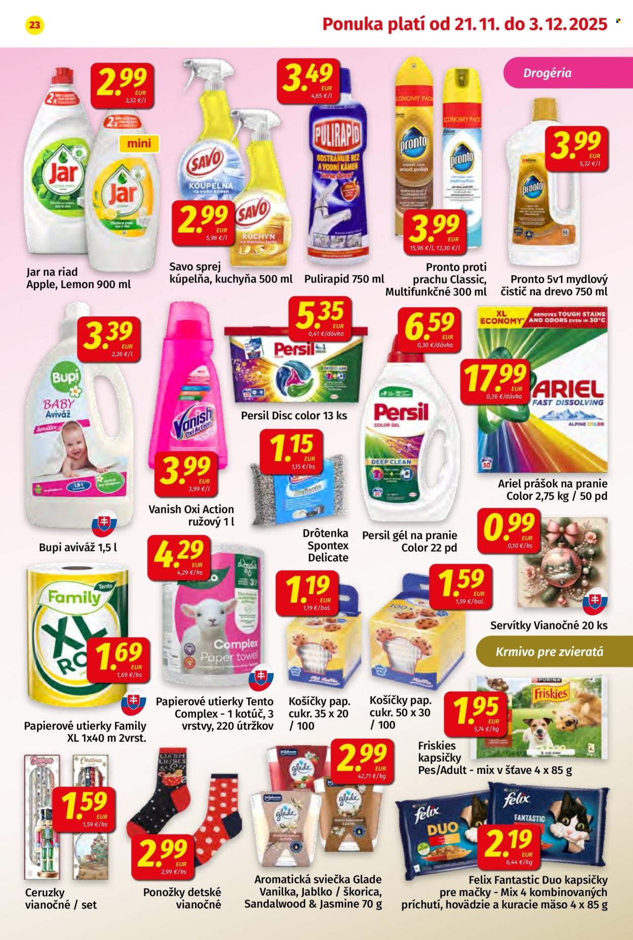 POTRAVINY KORUNA leták - Od piatka 21.11.2025 (2025-11-21 - 2025-12-03) | 23