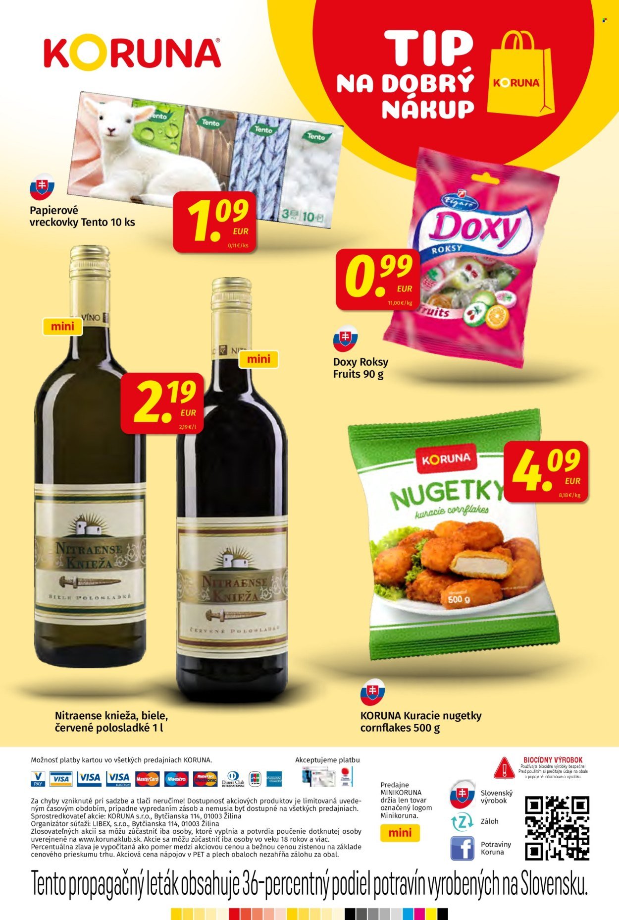 POTRAVINY KORUNA leták - Od piatka 21.11.2025 (2025-11-21 - 2025-12-03) | 24
