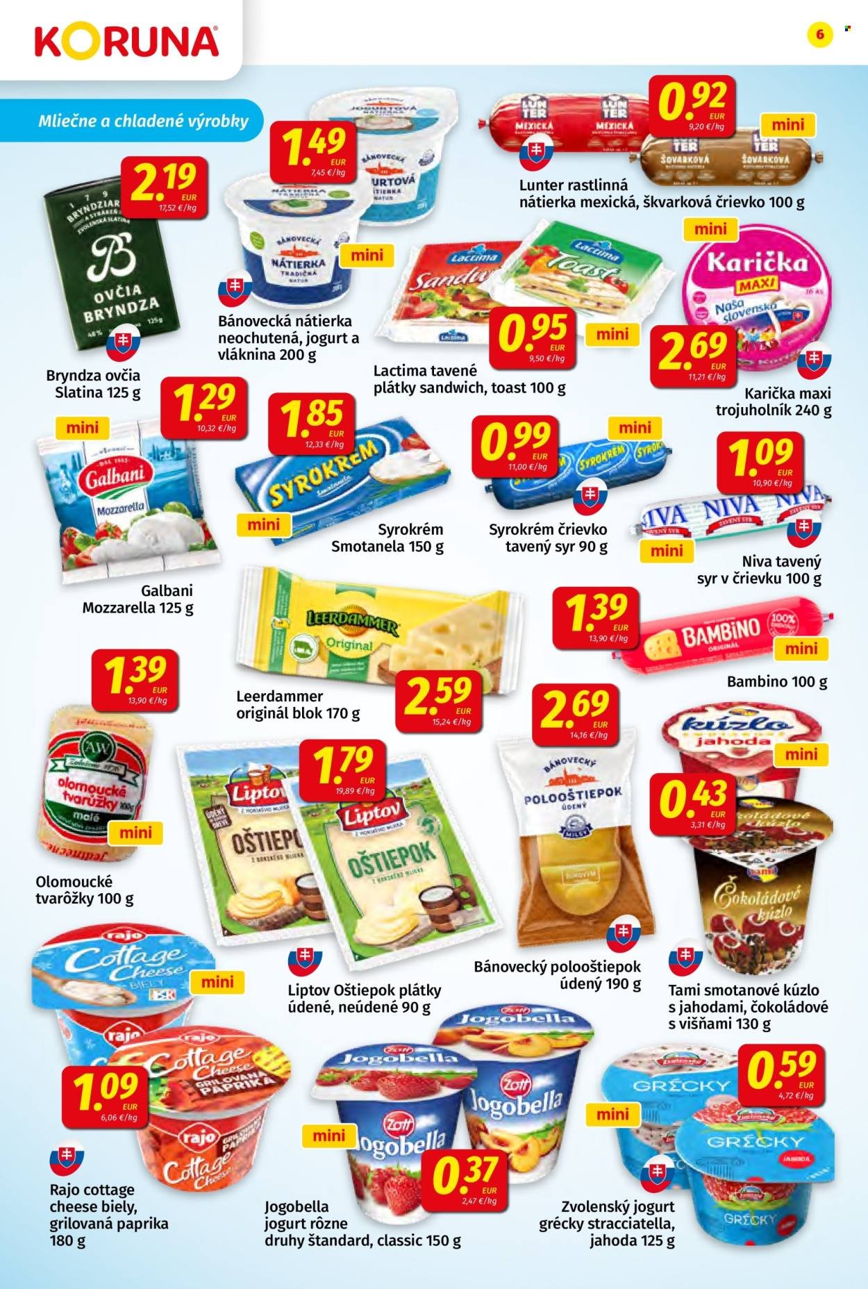 POTRAVINY KORUNA leták - Od piatka 21.11.2025 (2025-11-21 - 2025-12-03) | 6