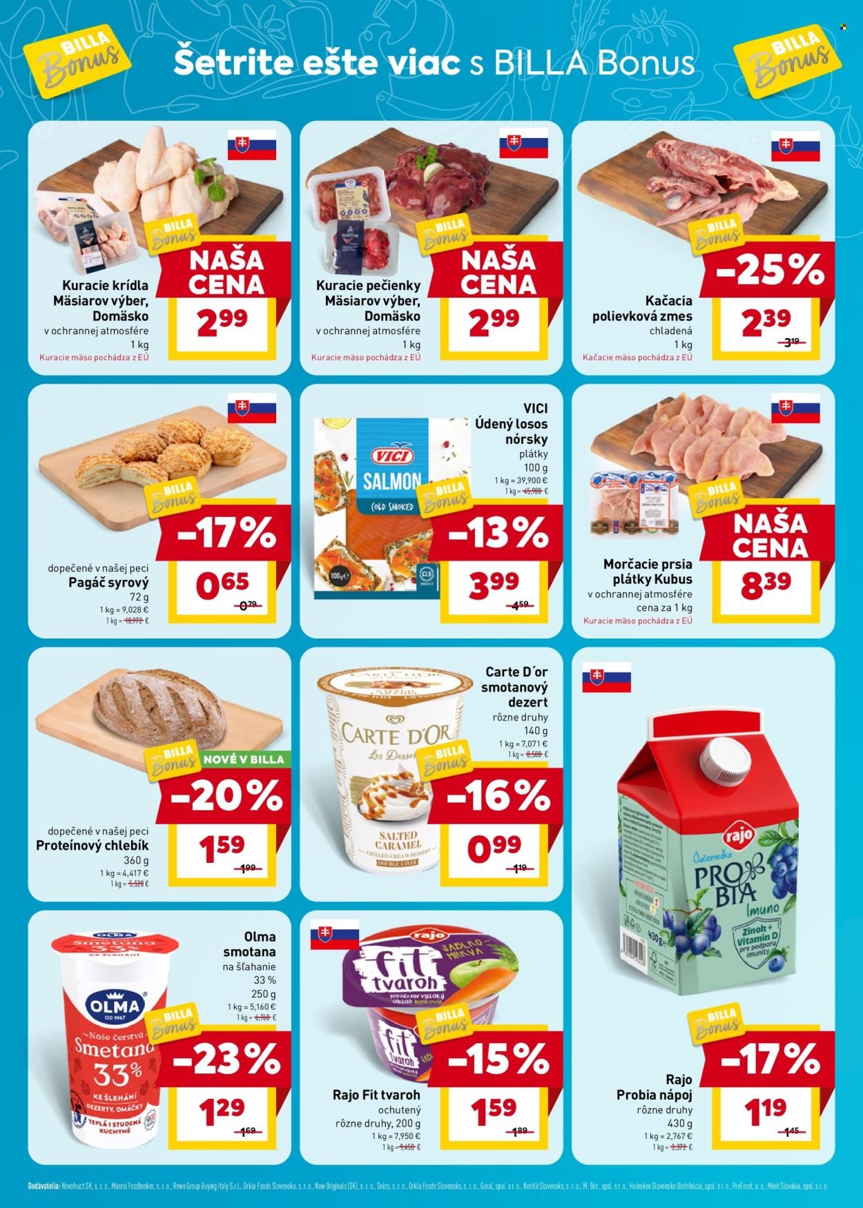 BILLA leták - Bonus leták