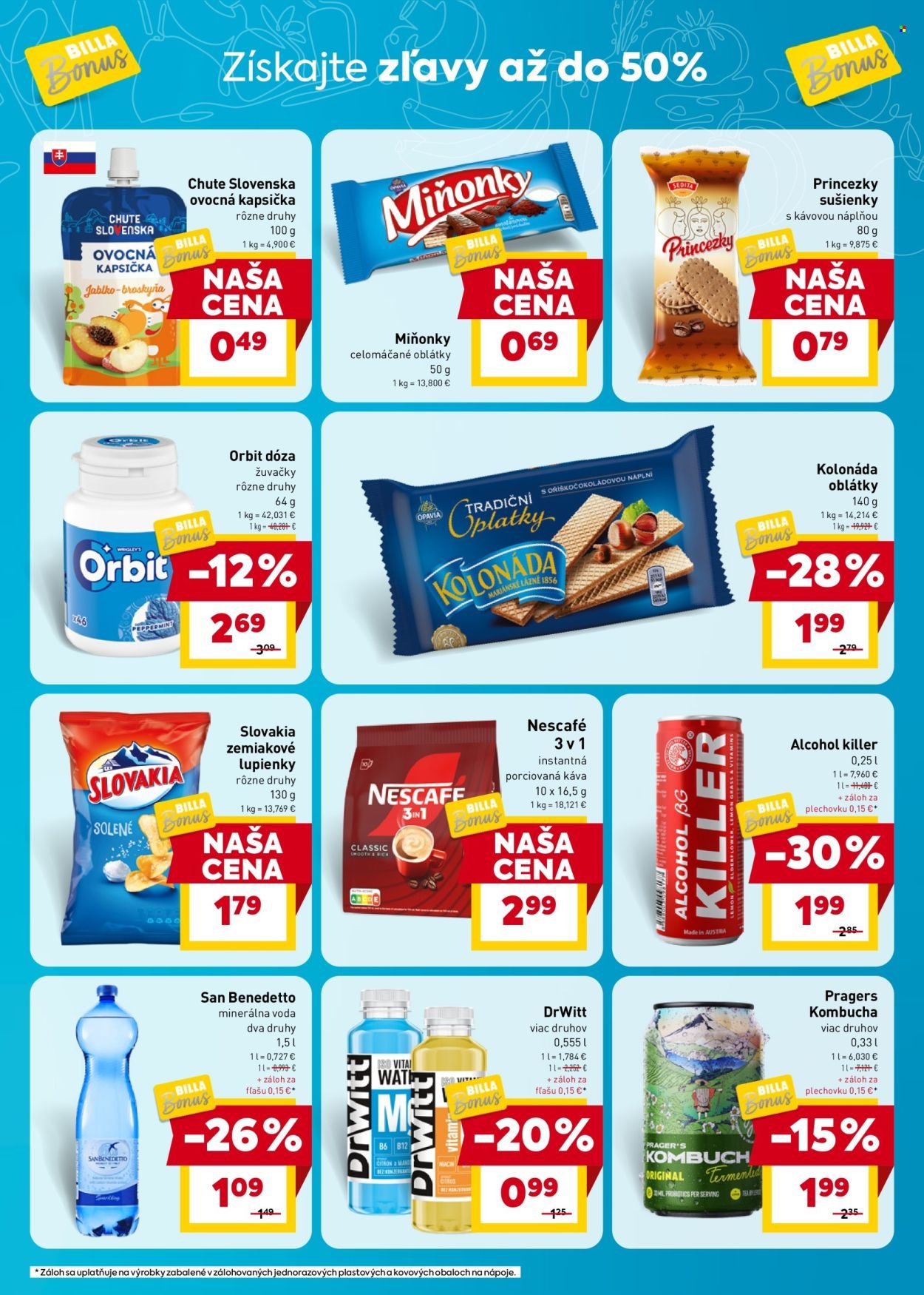 BILLA leták - Bonus leták