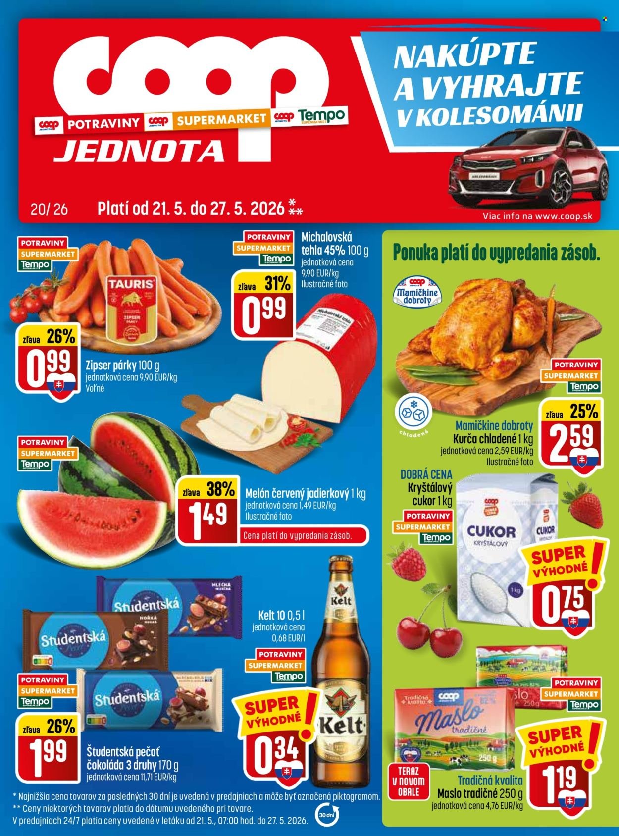 COOP JEDNOTA leták - Od štvrtka 21.5.2026 (2026-05-21 - 2026-05-27) | 1