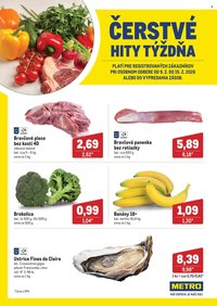METRO leták - Čerstvé hity týždňa (2026-02-09 - 2026-02-15)