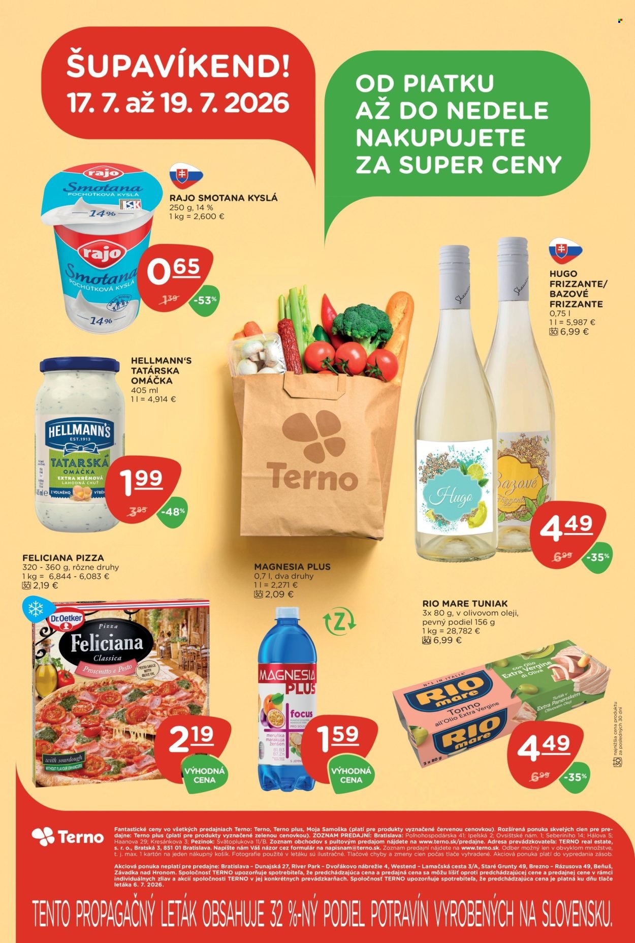 TERNO leták - Od štvrtka 16.7.2026