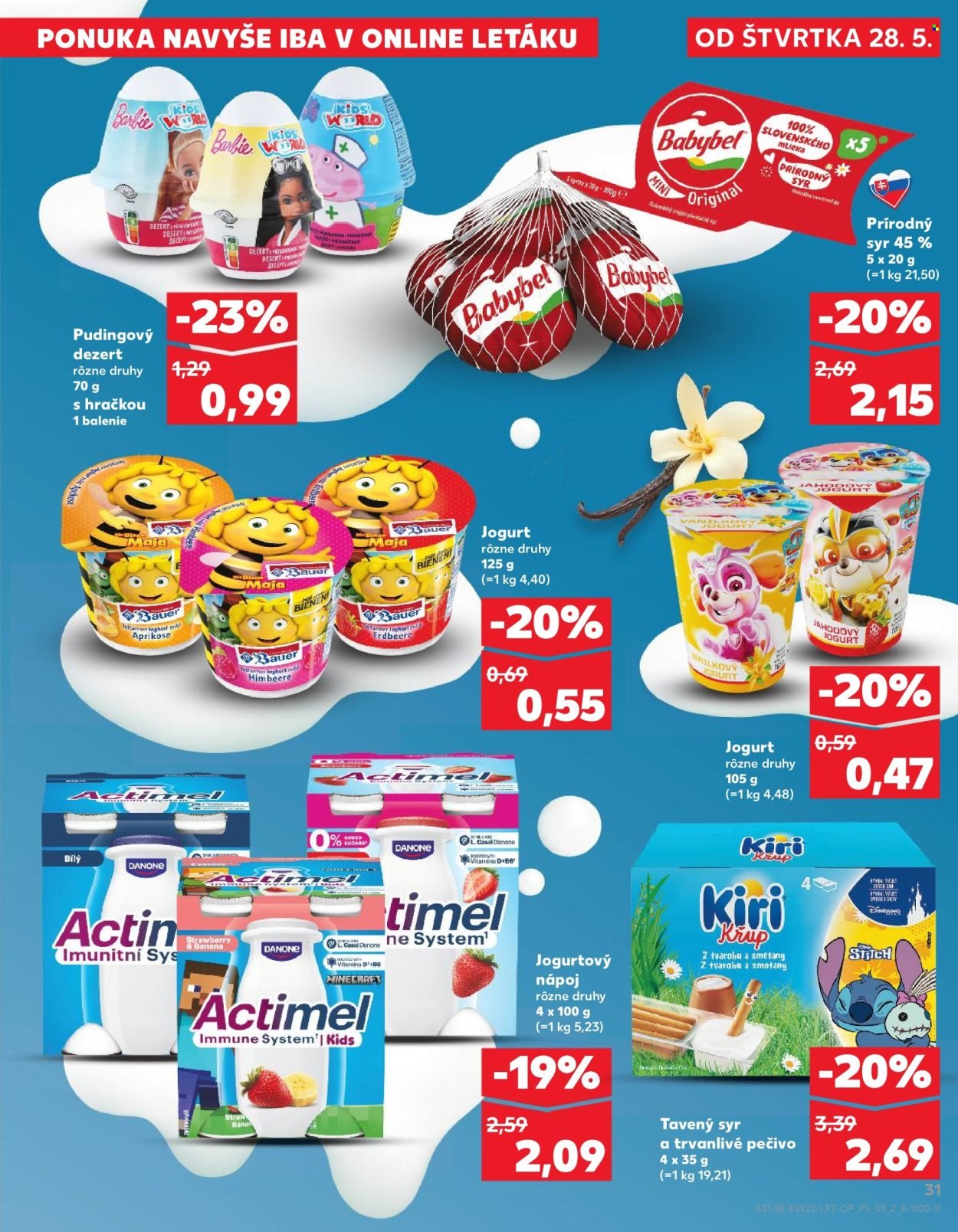 KAUFLAND leták - Od štvrtka 28.5.2026 (2026-05-28 - 2026-06-03) | 31