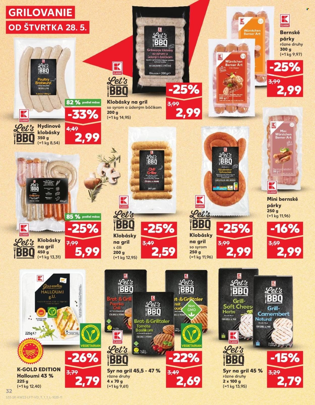 KAUFLAND leták - Od štvrtka 28.5.2026 (2026-05-28 - 2026-06-03) | 32