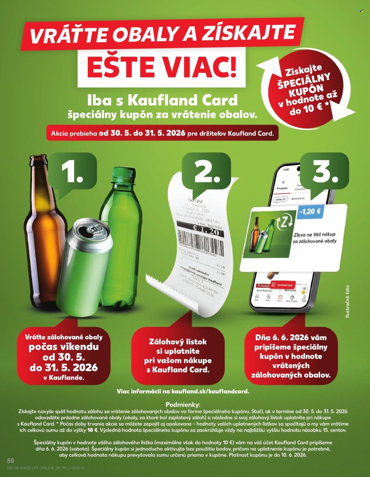 KAUFLAND leták - Od štvrtka 28.5.2026 (2026-05-28 - 2026-06-03) | 50