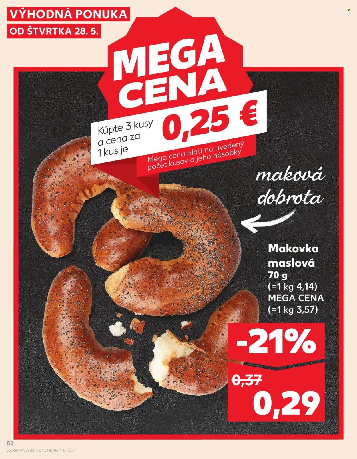 KAUFLAND leták - Od štvrtka 28.5.2026 (2026-05-28 - 2026-06-03) | 52