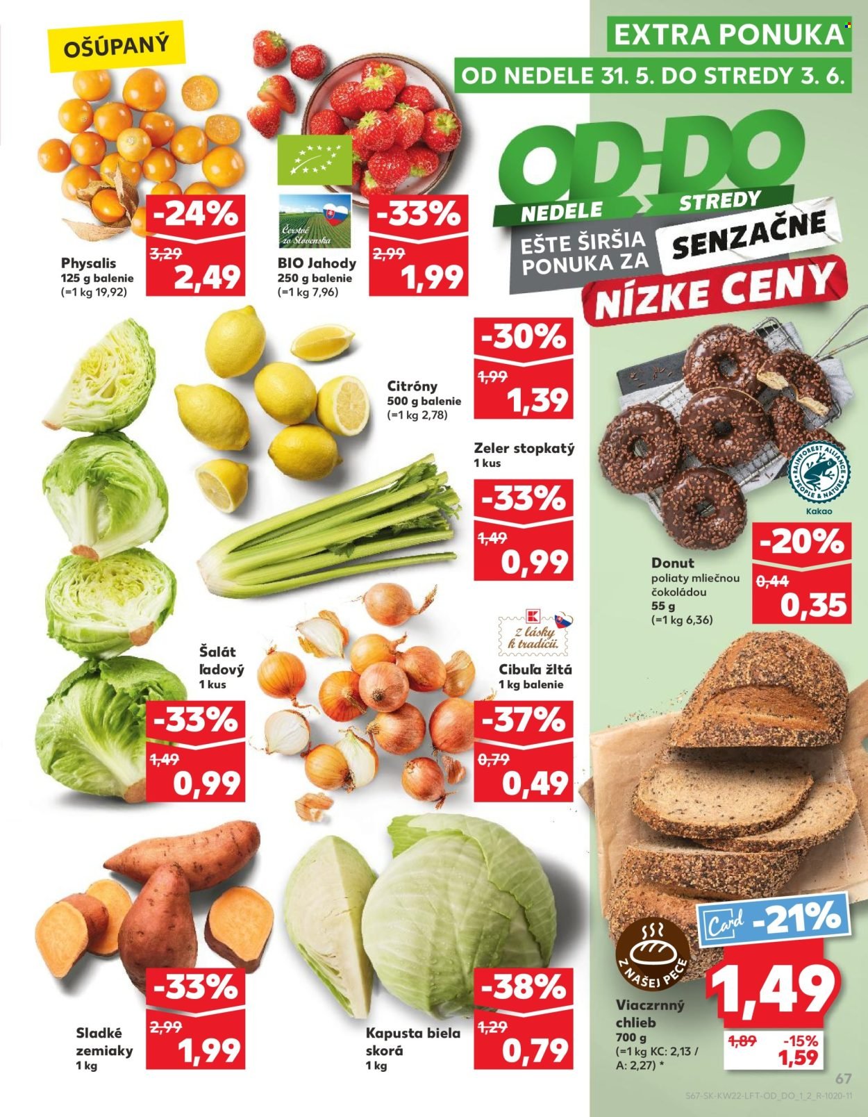 KAUFLAND leták - Od štvrtka 28.5.2026 (2026-05-28 - 2026-06-03) | 67