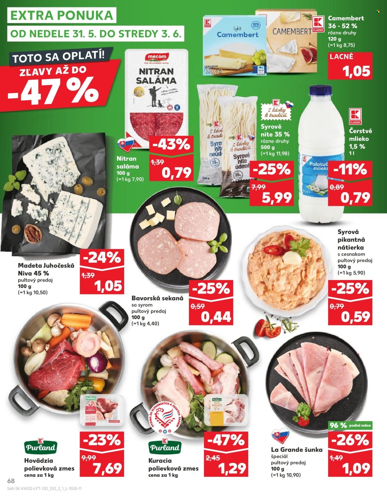 KAUFLAND leták - Od štvrtka 28.5.2026 (2026-05-28 - 2026-06-03) | 68