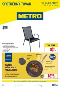 METRO leták - Spotrebný tovar (2026-05-20 - 2026-06-02)