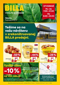 BILLA leták - Trnava
