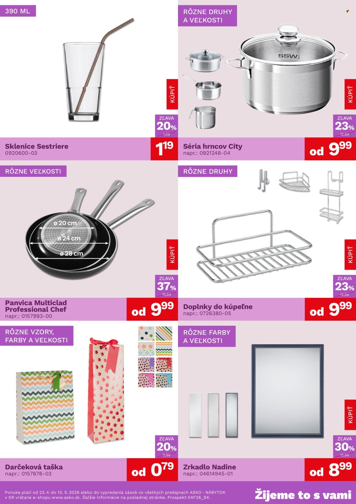 ASKO NÁBYTOK leták - Bytové doplnky (2026-04-23 - 2026-05-13) | 2