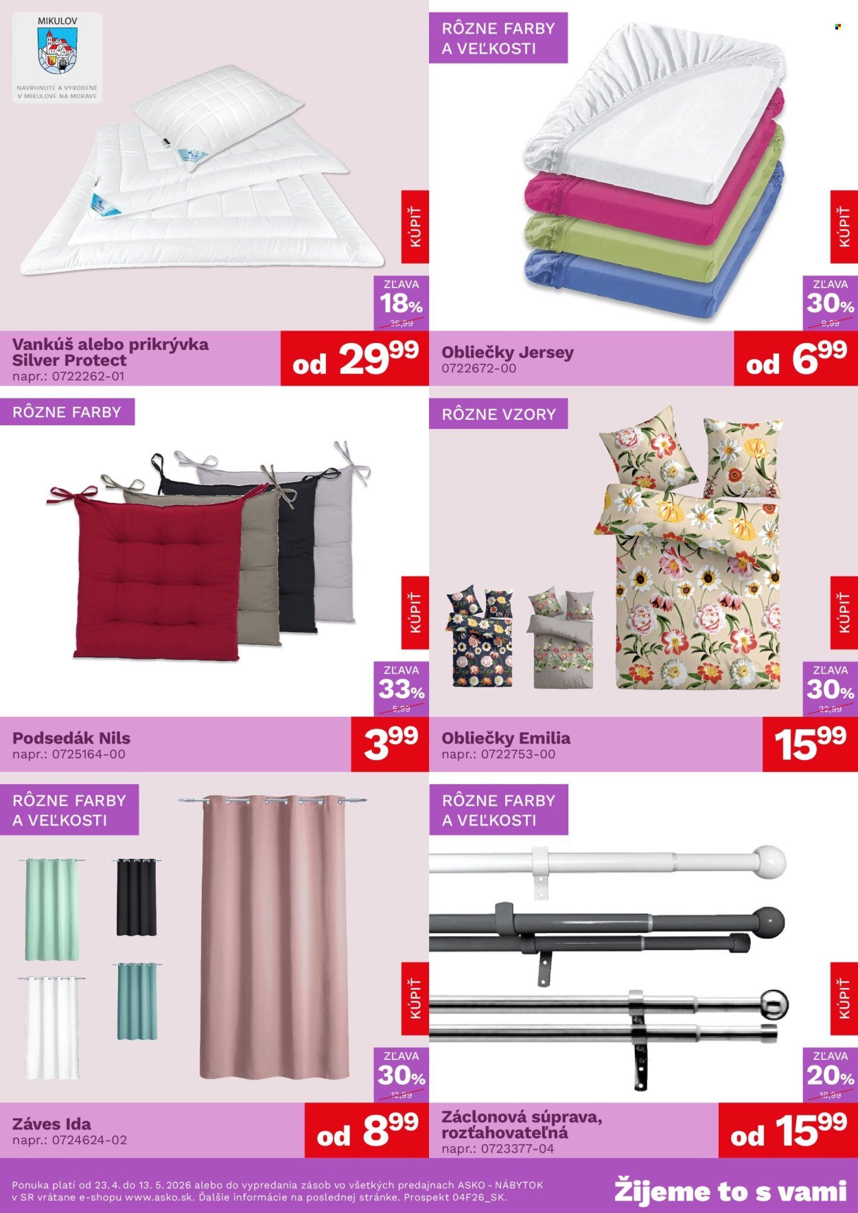 ASKO NÁBYTOK leták - Bytové doplnky (2026-04-23 - 2026-05-13) | 3